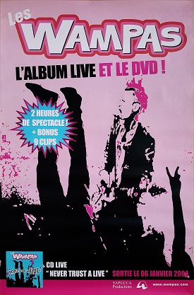 Affiche "Never Trust A Live"