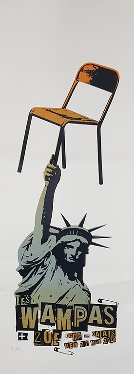 Sérigraphie "Statue de la liberté"