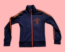 Veste "Part 9" bleue